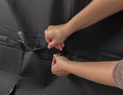 Trixie Autodecke Baumwolle / Polyester Schwarz