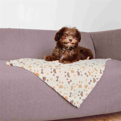 Trixie Lingo Soft Fleece Weiss / Beige