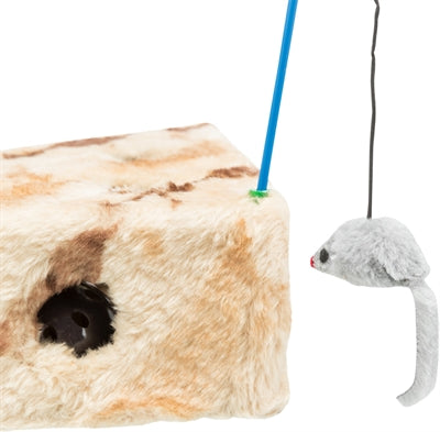 Trixie Katzenkäse Mit Spielstange &Amp; Spielbällen Plüsch
