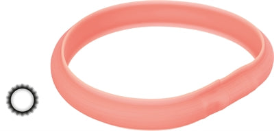 Trixie Leuchtende Hundehalsband Blitz Usb Silikon Koralle