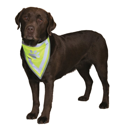 Trixie Reflektierendes Trixie-Bandana Gelb