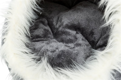 Trixie Katzenkorb Iglu Minou Beige / Grau