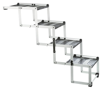 Trixie-Klappleiter 4-Teilig Aluminium / Kunststoff / Tpr Bis 75 Kg