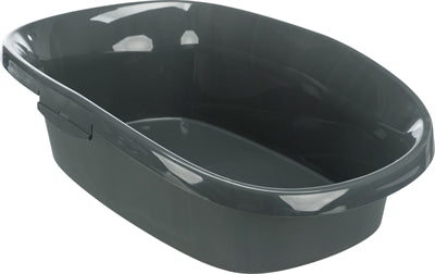 Trixie Be Eco Recyceltes Katzenklo Carlo Mit Rand Anthrazit/Grau