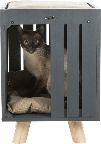Trixie Be Nordic Katzenhaus Alva Anthrazit / Sand
