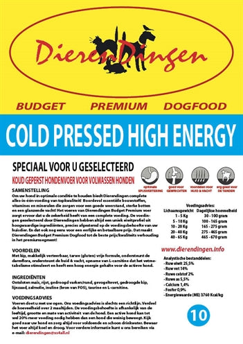 Markenlos Budget Premium Hundefutter Kaltgepresst Mit Hohem Energiegehalt