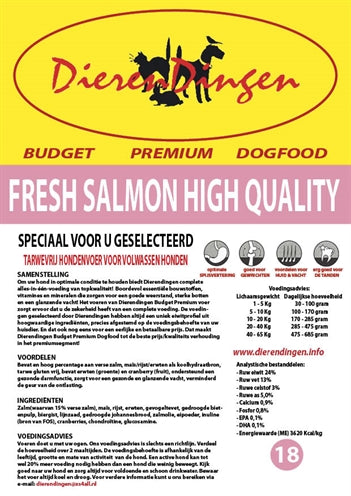 Markenlos Budget Premium Hundefutter Frischer Lachs Hohe Qualität