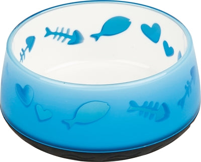 Trixie / Wasserschale Fisch / Herz Kunststoff / Gummiring Sortiert