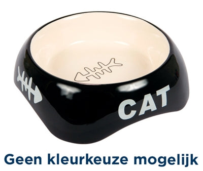 Trixie / Wasserschale Katze Fischgräte Keramik Assortiert