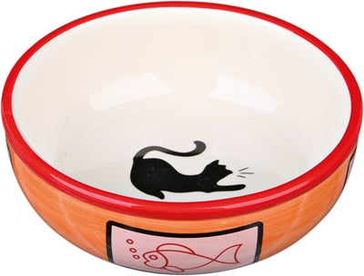 Trixie Futterschale / Wasserschale Katze / Fisch Keramik Sortiert