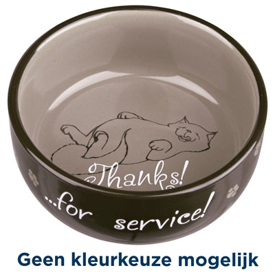 Trixie / Wassernapf Danke Für Den Service Keramiksortiment
