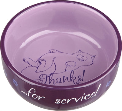 Trixie / Wassernapf Danke Für Den Service Keramiksortiment