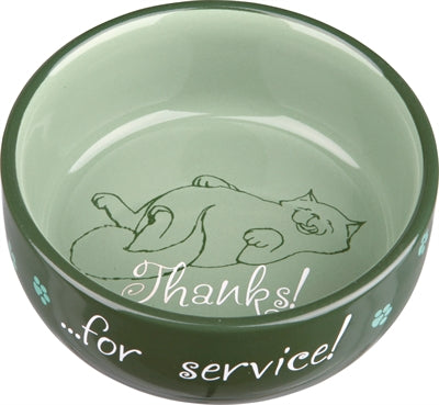 Trixie / Wassernapf Danke Für Den Service Keramiksortiment