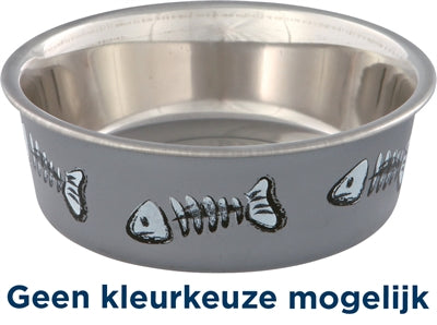 Trixie / Wasserschale Fischgrät Edelstahl / Kunststoff / Gummi Sortiert
