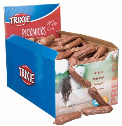 Trixie Premio Picknickwurstkette Rindfleisch