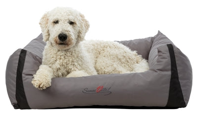 Trixie Hundekorb Samoa Vital Eckig Orthopädisch Grau