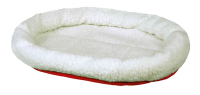 Trixie Rund Wolle Weiss / Rot