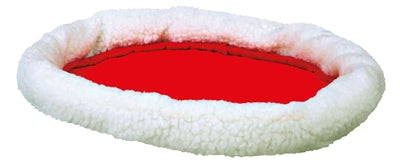 Trixie Rund Wolle Weiss / Rot