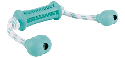 Trixie Denta Fun Naturkautschuk Stick Mit Minzgeschmack An Einer Schnur