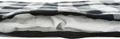 Trixie Scoopy Oval Schwarz / Weiss / Grau