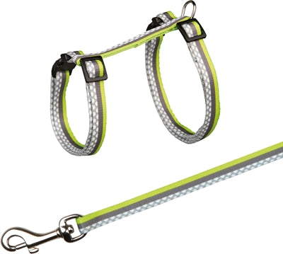Trixie Katzengeschirr Mit Leine Freshline Spot Assorted
