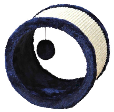 Trixie Sisal/Plüsch Blau/Natur