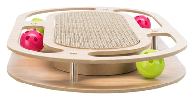 Trixie Mit Spielzeug Aus Holz Mit Katzenminze