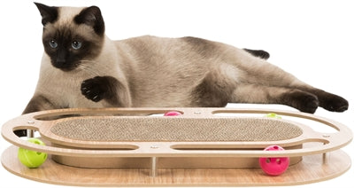 Trixie Mit Spielzeug Aus Holz Mit Katzenminze
