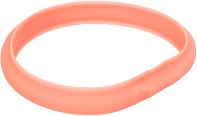 Trixie Leuchtende Hundehalsband Blitz Usb Silikon Koralle