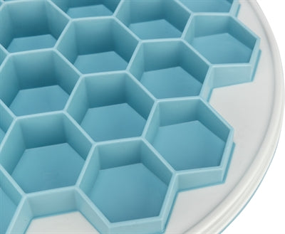 Trixie Slowfeeding Platehive Kunststoff / Tpr / Tpe Grau / Blau