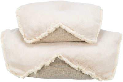 Trixie Hund Kissen Boho Eckig Beige