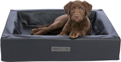 Trixie Vital Basket Remo Eckig Kunstleder Schwarz