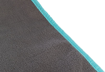 Trixie Fleece Blanket Hutch Und Nagetierkäfig Grau/Türkis
