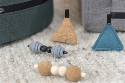 Trixie Hantel Katze Spielzeug Citystyle Filz / Holz