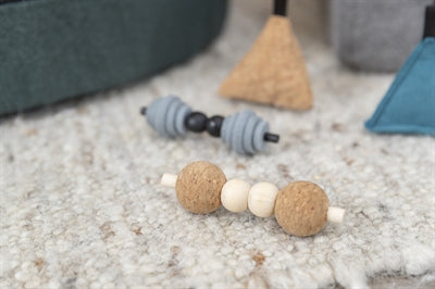 Trixie Citystyle Katze Spielzeug Hantel Kork Holz