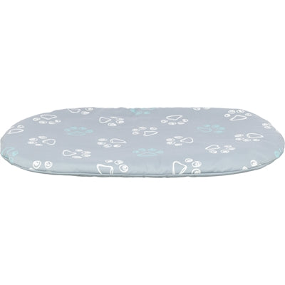 Trixie Hundekissen Jimmy Baumwolllook Oval Hellgrau