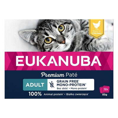 Eukanuba Premium-Pastete Huhn Getreidefrei