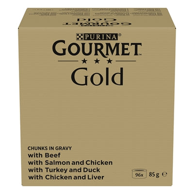 Gourmet Goldklumpen In Bratensosse Rind / Lachs / Truthahn / Huhn