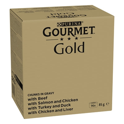 Gourmet Goldklumpen In Bratensosse Rind / Lachs / Truthahn / Huhn