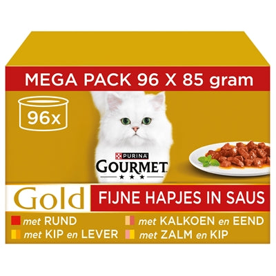 Gourmet Goldklumpen In Bratensosse Rind / Lachs / Truthahn / Huhn