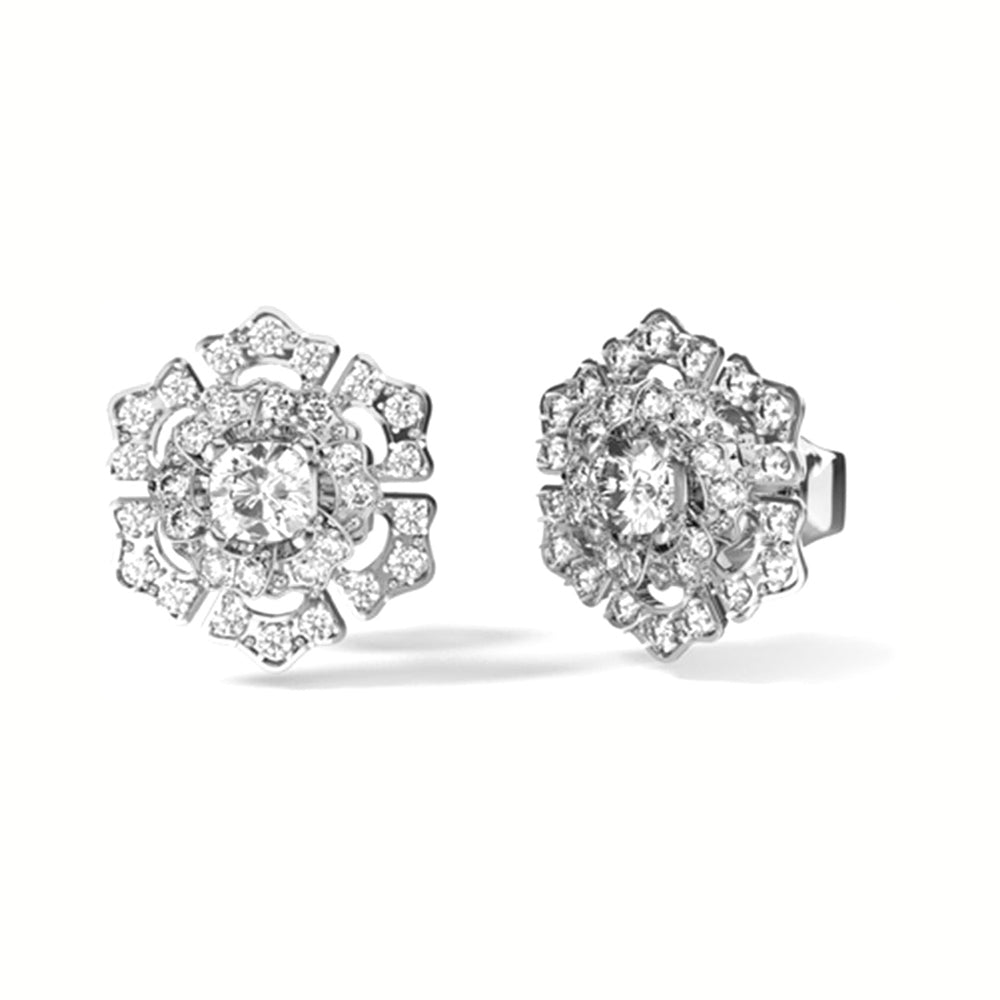 Guess Damen Ohrstecker JUBE04558JWRHTU