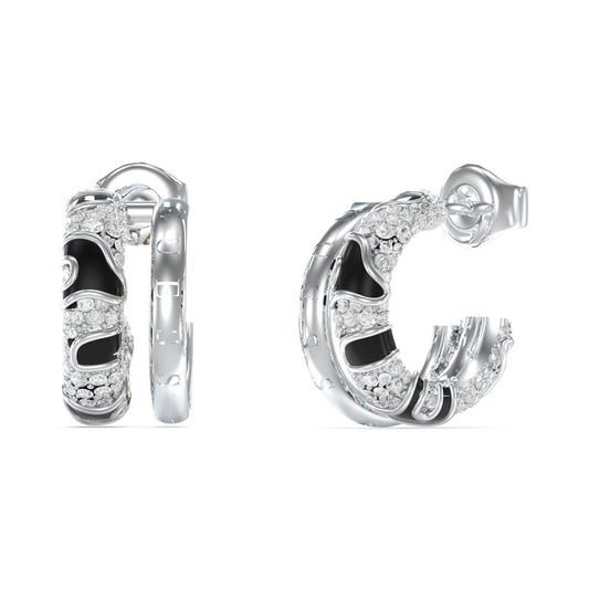 Guess Damen Ohrstecker JUBE05193JWRHBKTU